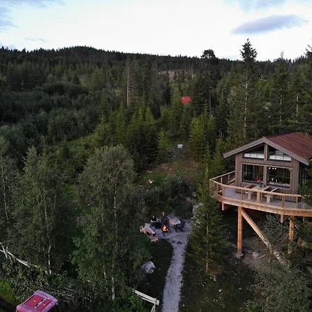Vakantiehuis Fjellgla Tretopphytte Holo