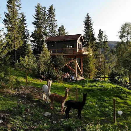 Fjellgla Tretopphytte Holiday home Holo