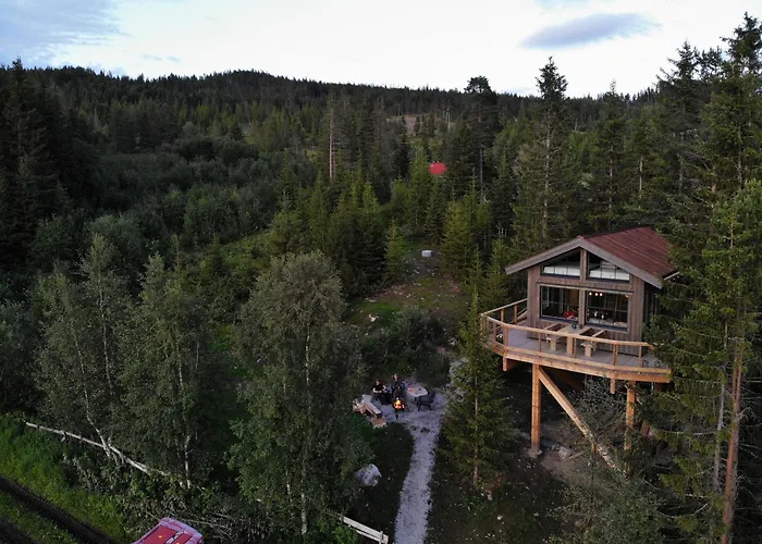 Dom wakacyjny Fjellgla Tretopphytte Holo